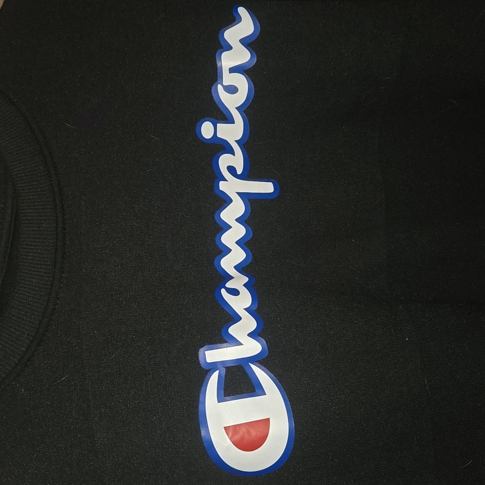 Nwot Champion Black Sweatshirt - Picture 3 of 3